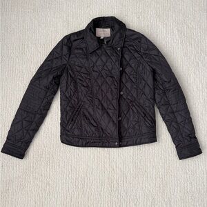 Banana Republic Black Quilted Puffer Jacket